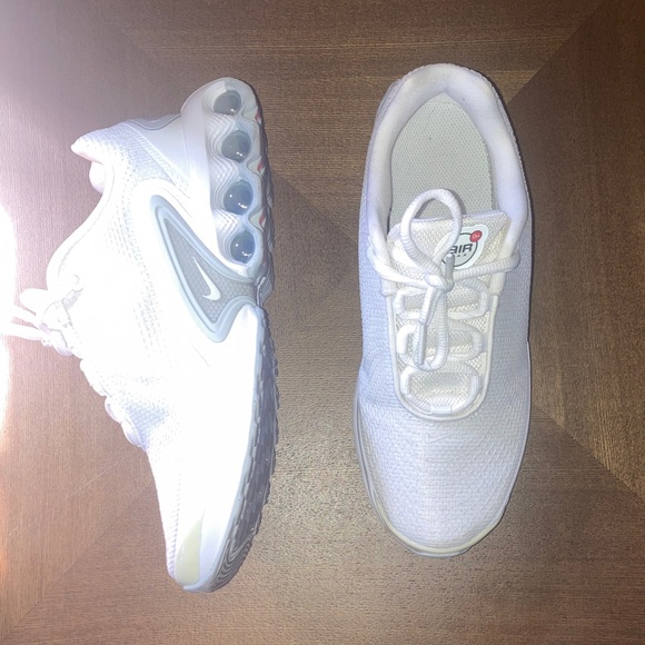 Nike Air Dn White and Gray Sneakers - Picture 2 of 6